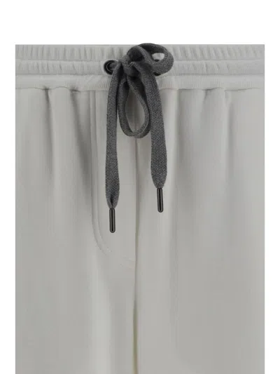 Brunello Cucinelli Pants In White