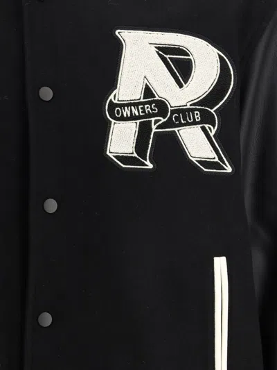 Represent Owners' Club Bomber Jacket - Men's - Polyamide/wool/polyester/polyurethane In Black