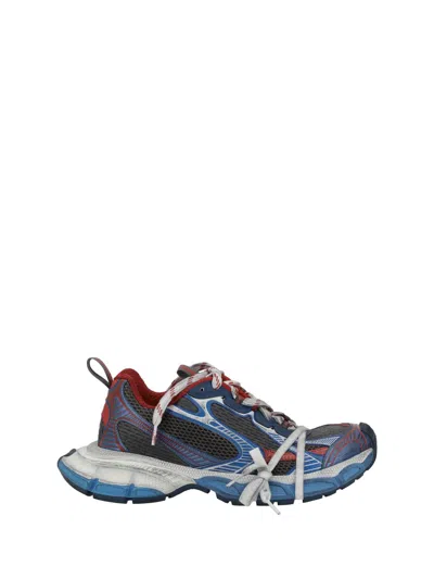 Balenciaga 3xl Worn-out Low-top Sneakers In Multi