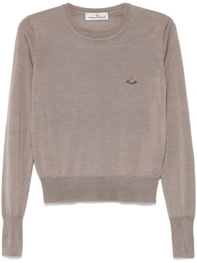 Vivienne Westwood Women Bea Wool Blend Jumper In Beige