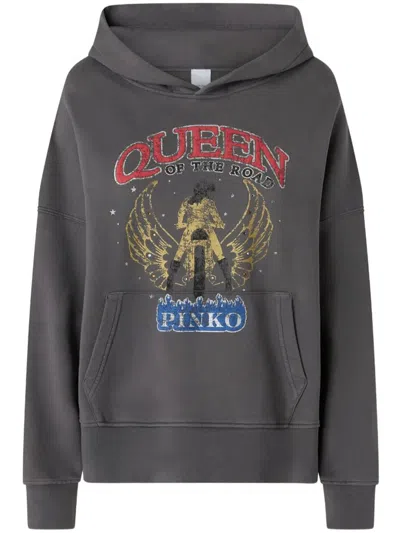 Pinko `makamba` Sweatshirt In Grey