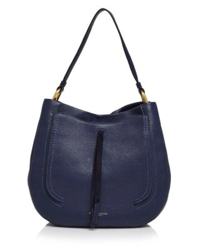 Marc Jacobs 'maverick' Hobo Tote In Midnight Blue