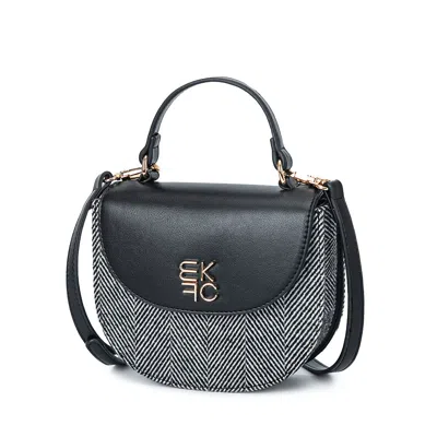 Shop Mkf Collection By Mia K Heloise Women's Sleek Crossbody Bag By Mia K In Black