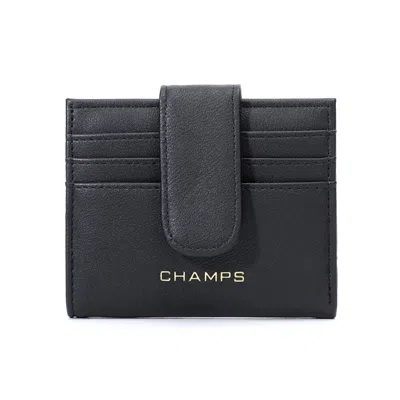 Champs Iconic / Snap Cardholder In Black