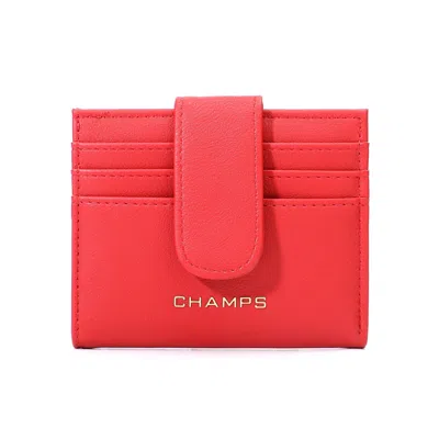 Champs Iconic / Snap Cardholder In Red