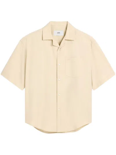 Ami Alexandre Mattiussi Ami Paris Shirts In Ginger