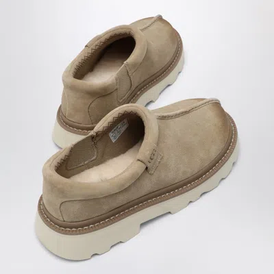 Ugg Slip On Tasman Lug Beige In Brown