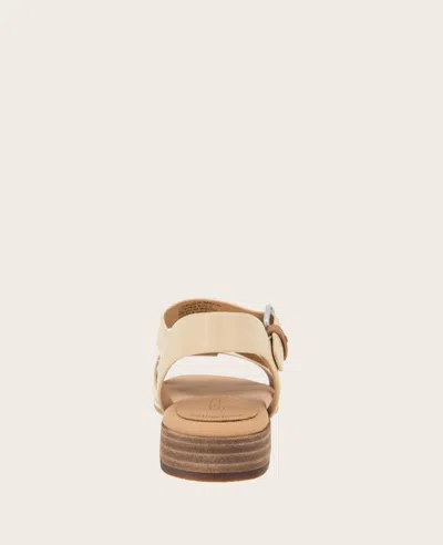 Gentle Souls - Haisley Leather Metallic Combo Sandal In Sand Leather