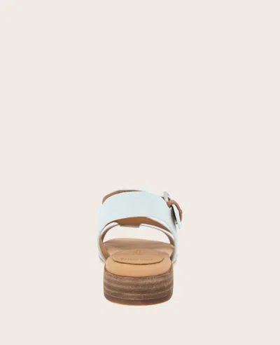 Gentle Souls Women's Haisley Flat Sandals In Light Blue Leather