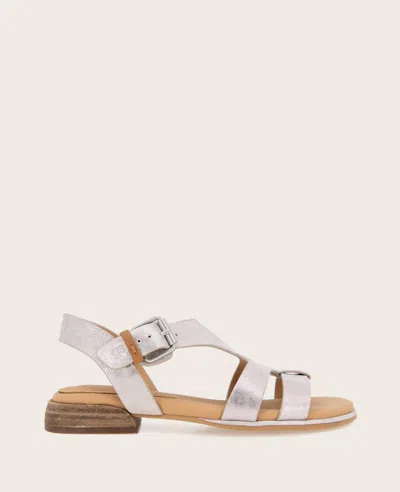GENTLE SOULS GENTLE SOULS - HAISLEY LEATHER METALLIC COMBO SANDAL 