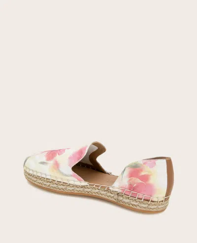 Gentle Souls - Seville Suede Floral Espadrille In Floral Multi Suede
