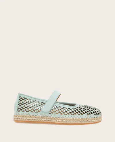Gentle Souls Women's Sienna Mary Jane Espadrilles In Sage Nubuck