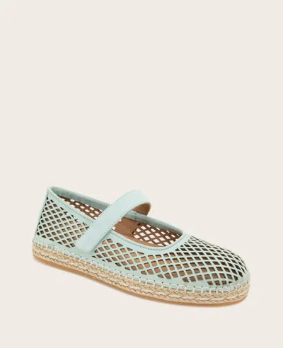 Gentle Souls Women's Sienna Mary Jane Espadrilles In Sage Nubuck