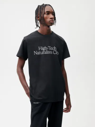 Pangaia Mens High-tech Naturalists Club T-shirt In Black