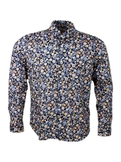 Shop Sonrisa Shirts In Blu - Arancio