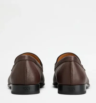 Tod's Flat Shoes In Castagna
