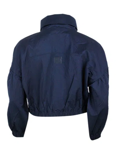 Armani Exchange Jackets In Blue