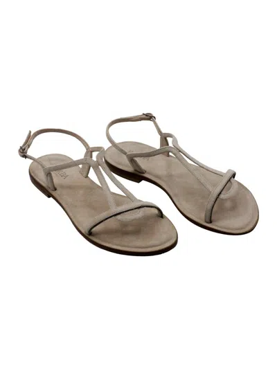 Barba Napoli Barba Sandals In Beige
