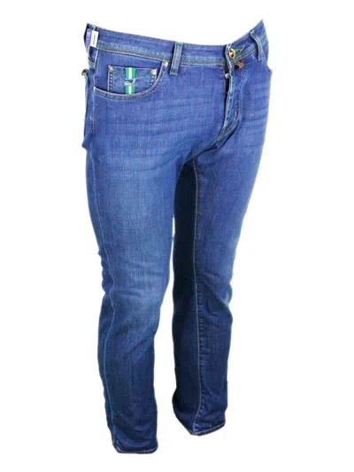 Jacob Cohen Pants In Navy