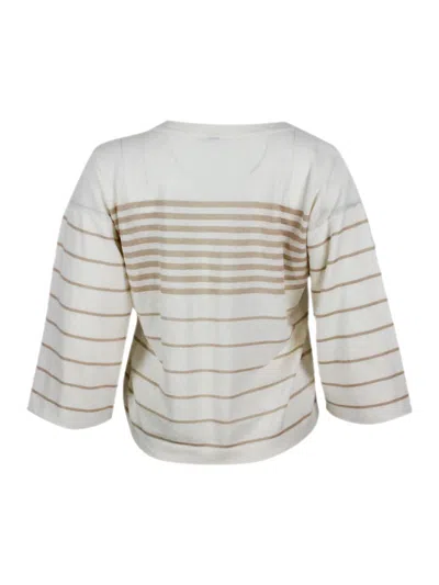 Malo Sweaters In Beige