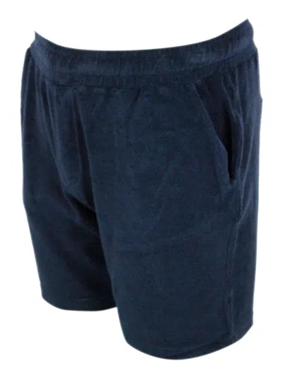 04651 / A Trip In A Bag 04651/ A Trip In A Bag Shorts In Blue