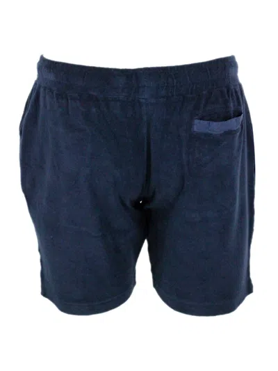 04651 / A Trip In A Bag 04651/ A Trip In A Bag Shorts In Blue