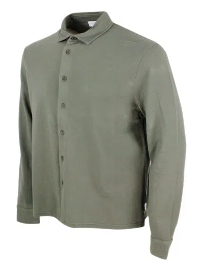 04651 / A Trip In A Bag 04651/ A Trip In A Bag Shirts In Jungle Green