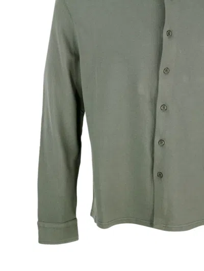 04651 / A Trip In A Bag 04651/ A Trip In A Bag Shirts In Jungle Green