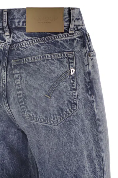 Dondup Amber - Wide-leg Jeans In Blue