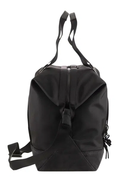 Moncler Men's Alchemy - Technical Water-repellent Nylon Duffle Bag In Black