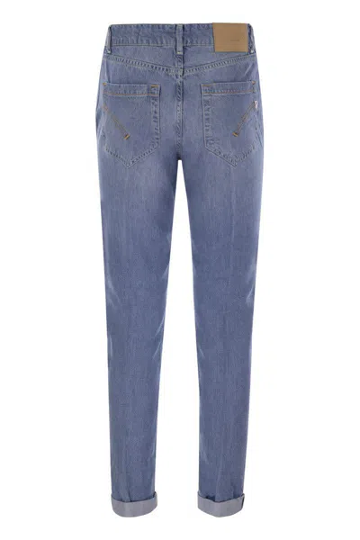 Dondup Koons - Loose Lyocell Jeans In Blue
