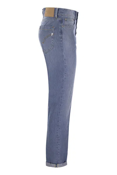 Dondup Koons - Loose Lyocell Jeans In Blue