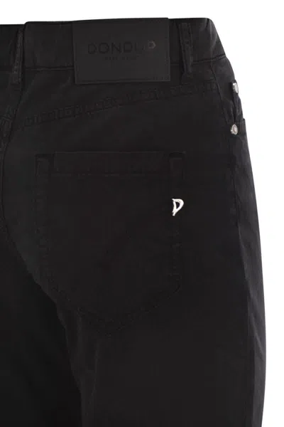 DONDUP DONDUP KOONS - LOOSE-FITTING JEANS IN LYOCELL AND STRETCH COTTON 