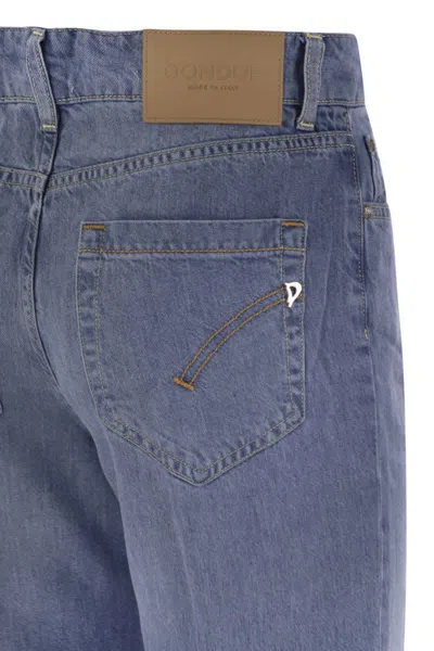Dondup Koons - Loose Lyocell Jeans In Blue