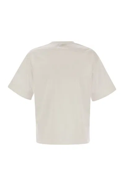 Max Mara Estella Cotton T-shirt In White