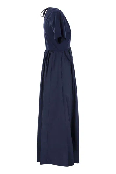 Weekend Max Mara Women's Bronzo Jersey Dress Navy | Size Medium | 2515621082600008 In Blue