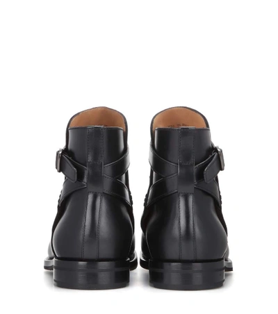 Shop Church's Leather Ankle Boots In Llack