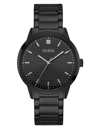 Guess Factory Black Diamond Analog Watch In Multi