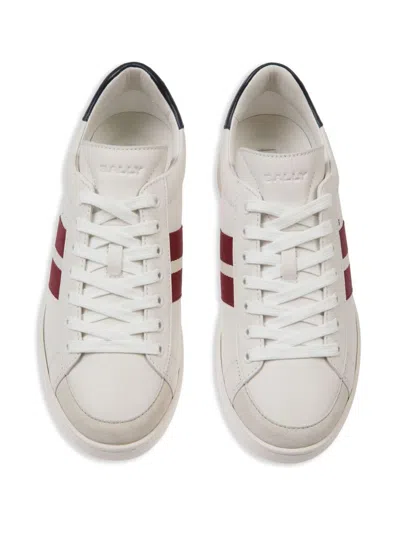 Bally Round-head Casual Shoes In White