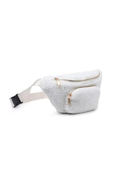 Moda Luxe Orson Belt Bag In Ivory
