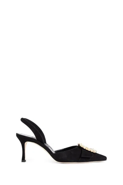 Shop Manolo Blahnik Pumps In Black