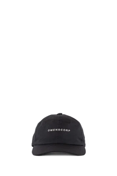 Rick Owens Logo Embroidered Snapback Baseball Cap In Black