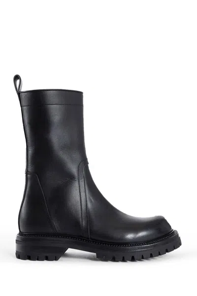 Rick Owens Hollywood Army Creeper Boot Black In Black