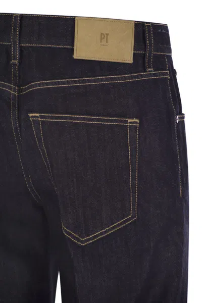 Pt Torino Reggae - Slim-fit Jeans In Navy