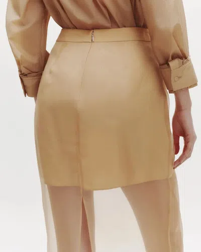 Twp Sylkie Skirt In Beige