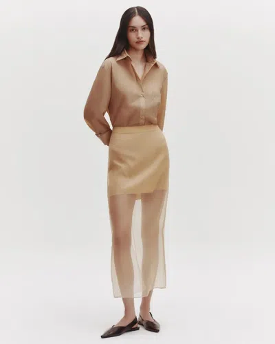 Twp Sylkie Skirt In Beige
