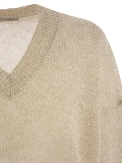 Brunello Cucinelli Sparkling Mohair And Wool Sweater
