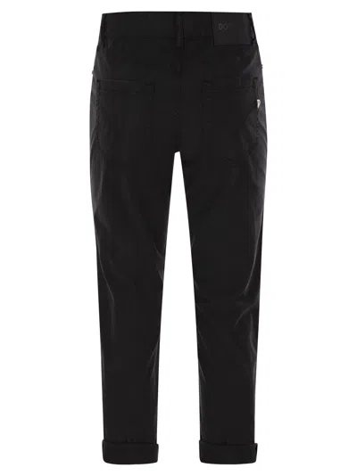 Dondup Koons - Loose-fitting Jeans In Lyocell And Stretch Cotton In Blue