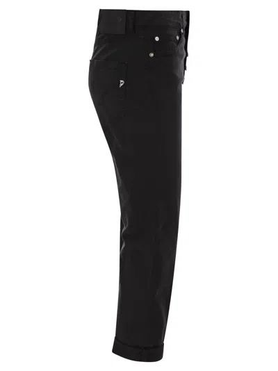 Dondup Koons - Loose-fitting Jeans In Lyocell And Stretch Cotton In Blue