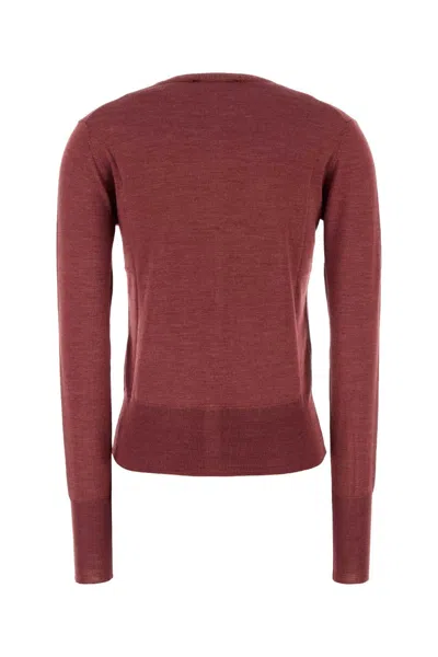 Vivienne Westwood Tiziano Red Wool Blend Bea Cardigan